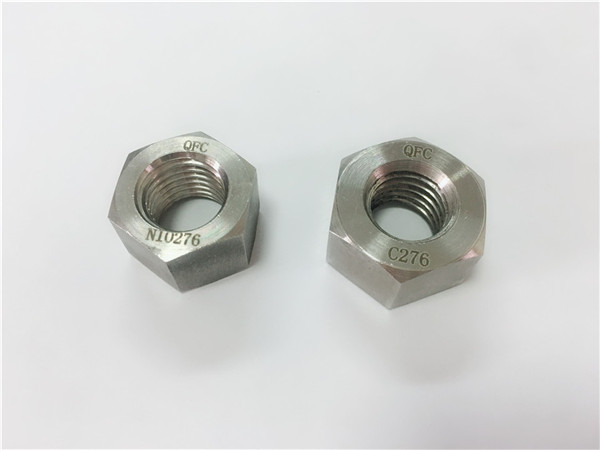 ražotāja īpašie sakausējuma stiprinājumi hastelloy c276 uzgriežņi